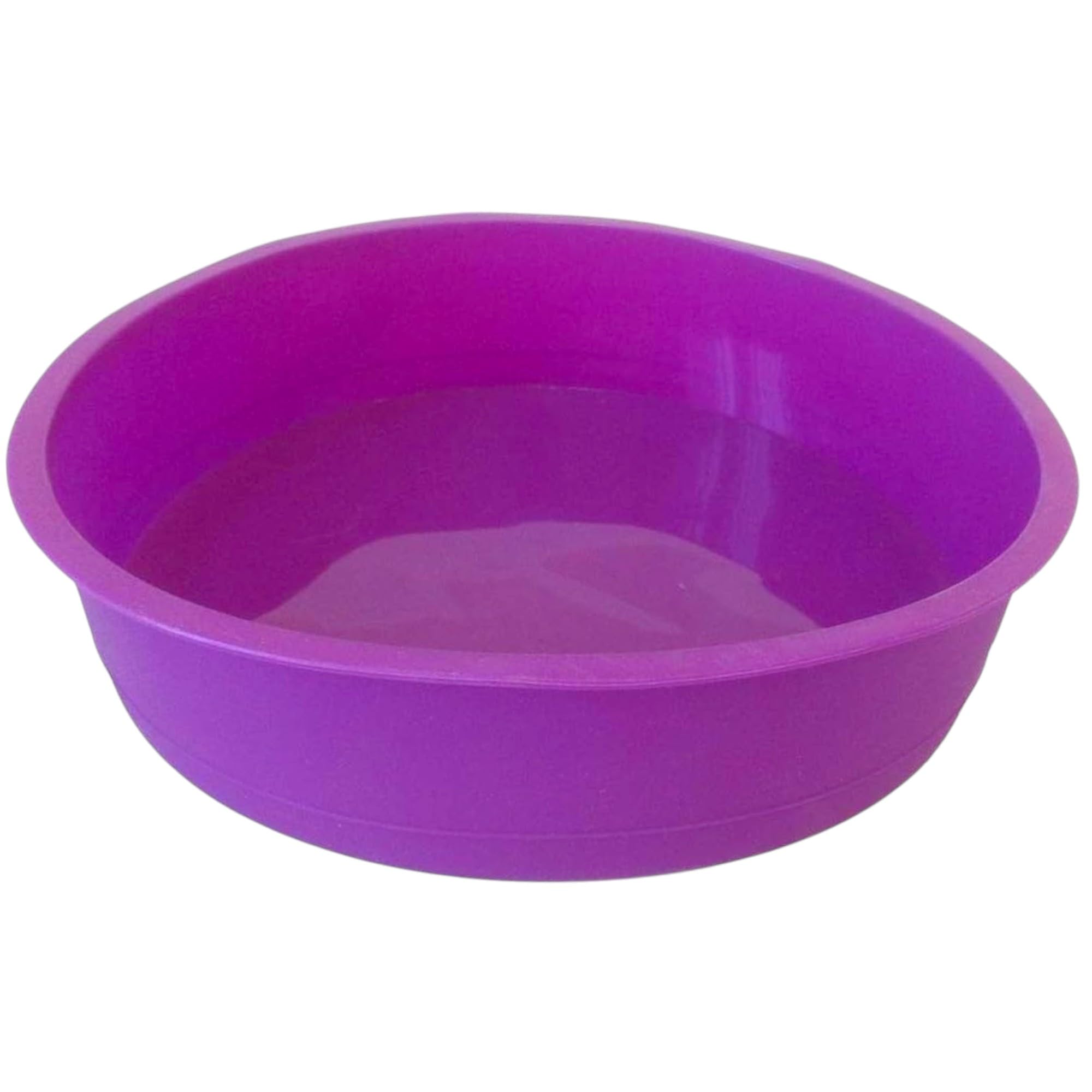 Gmmh round silicone baking mould, diameter:24 cm, ideal for cakes and bread