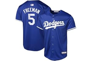 OUTERSTUFF Freddie Freeman Los Angeles Dodgers MLB Kids Youth 8-20 Blue Alternate Player Jersey