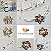 PH PandaHall 6mm About 400Pcs Tiny Satin Luster Glass Pearl Round Beads Assortment Lot for Jewelry Making Round Box Kit White