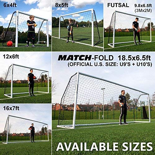 QuickPlay MatchFold Soccer Goal (6X4') with 2YR Warranty Pricepulse