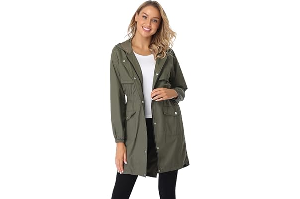 amazon rain jackets ladies