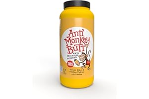 Anti Monkey Butt | Body Powder with Calamine | Sweat, Odor and Friction Fighter | 6 Ounces