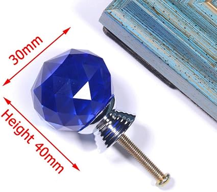 Kristallgriffe Küchenschrankknopf Bunte Kristallkugel Kommode zieht