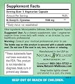 Natural Wellness Nac, N-acetyl L-cysteine, 90 500mg vegetarian capsules - Key Antioxidant and Glutathione Precursor
