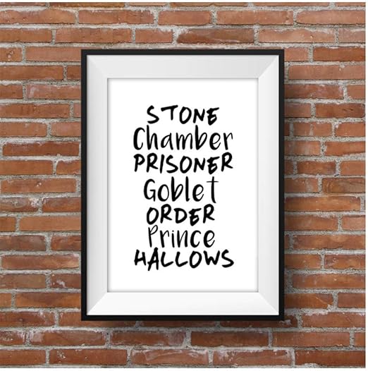 Zwzxyz Titulos De Libros Idea De Regalo Lienzo Pintura Arte De La