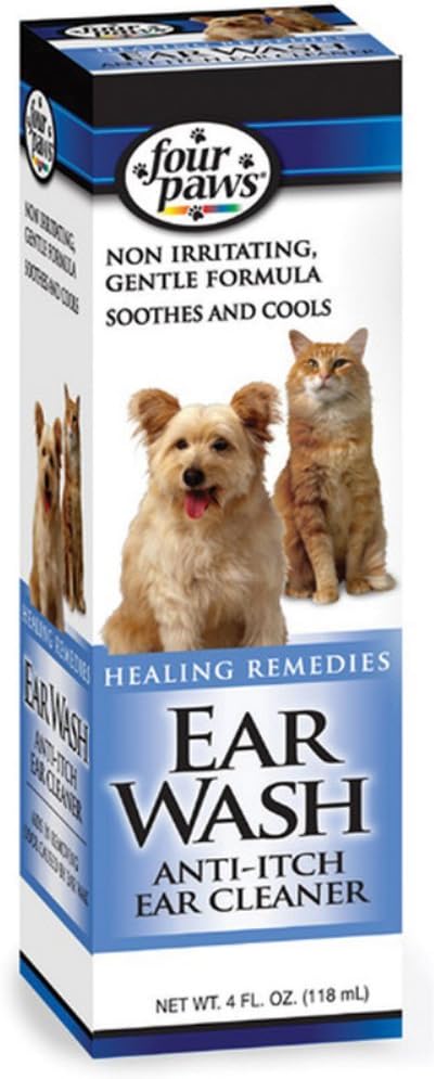 Amazon Com Naturvet Oido Wash Plus Tea Tree Oil Para Perros Y Gatos Liquido Fabricado En Ee Uu 8 Onzas Mascotas