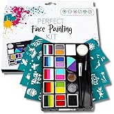 Fusion Body Art | Perfect Face Painting Kit for Professional and Beginner Face Painters - Skin Safe Hypoallergenic Vegan Face Paints