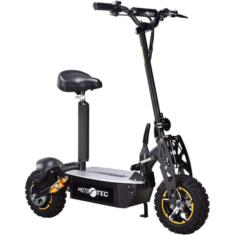 SAY YEAH 2000w 48v Adult Scooter Foldable with Removable Seat Electric Scooter Up to 25MPH High Speed