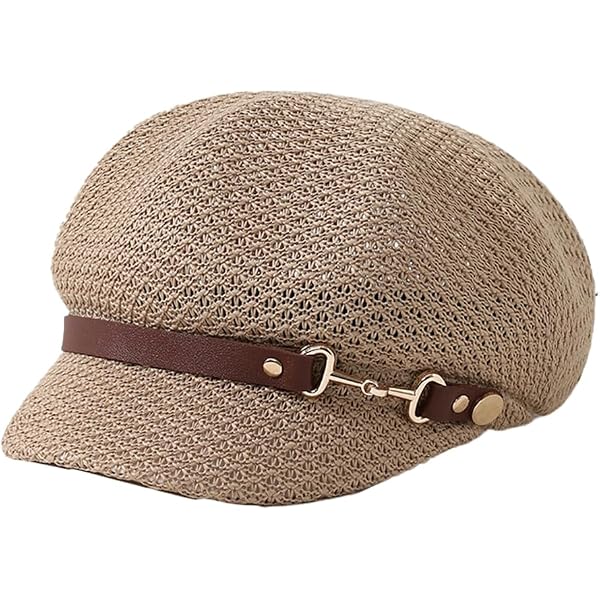 1723 Lightweight Newsboy Cap Beret Breathable Mesh Sun Hat Beach Hats Lightweight Newsboy Cap Beret Breathable Mesh Sun Hat Beach  main image 3