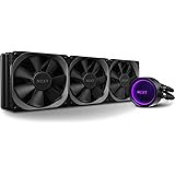 NZXT Kraken X73 360mm - RL-KRX73-01 - AIO RGB CPU Liquid Cooler - Rotating Infinity Mirror Design - Improved Pump - Powered by CAM V4 - RGB Connector - AER P 120mm Radiator Fans (3 Included)