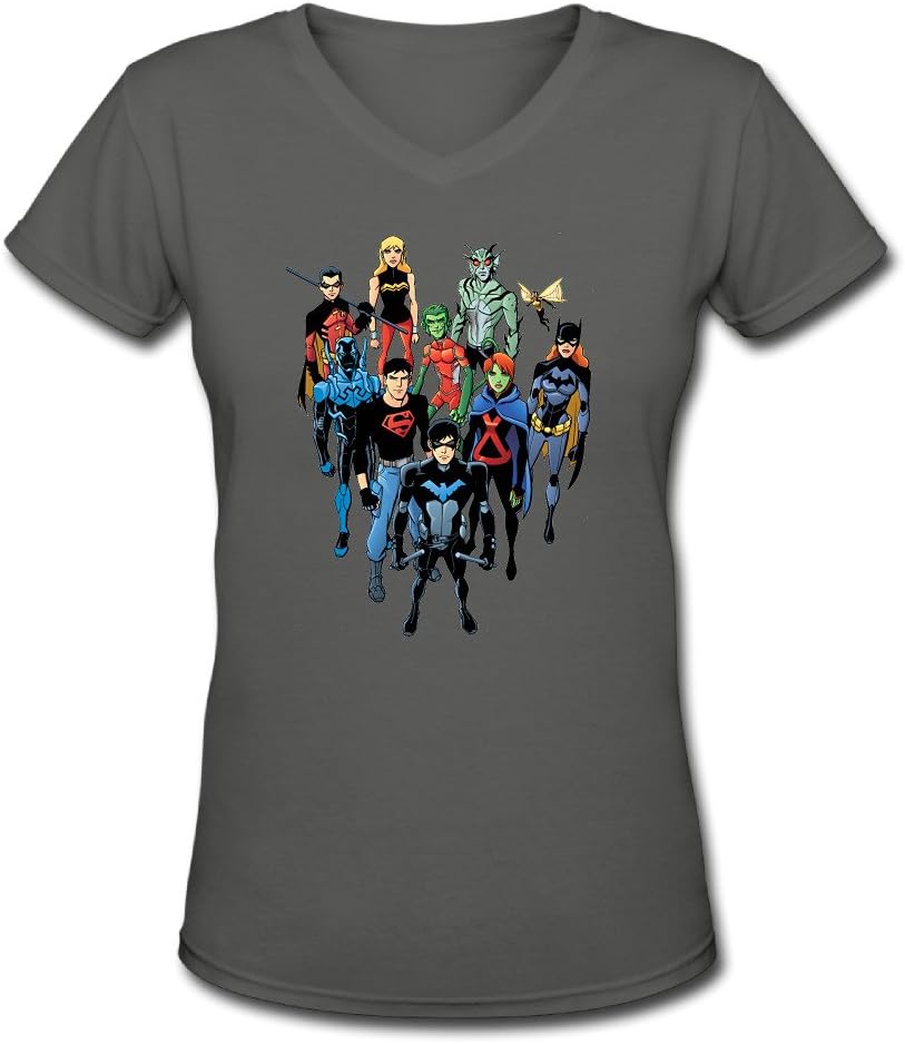 Young Justice Animated Poster Women's T-Shirt