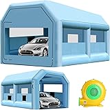 LVAOSTT Paint Booth Inflatable Paint Booth Portable