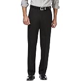 Haggar Men's Classic Fit Premium No Iron Khaki Pant