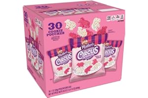 EXPRESS MINDS LLC Valentine's Day Gift - Circus Animal Cookies 30-1 OZ Individually Wrapped - Perfect for Classroom Exchanges