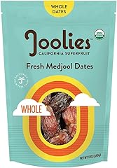 Joolies Organic Whole Medjool Dates | 12 Ounce Pouch | Fresh California Grown Fruit | Vegan, Gluten-Free, Paleo, No Sugar Add