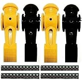 4 Tornado Foosball Men Counter Balanced Roll Pin
