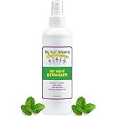 My Hair Helpers Mint Anti-Lice Hair Detangler for Kids - Conditioning Spray - Natural Lice Product - All Hair Types - Works for 1-2 Children, 8 Ounces