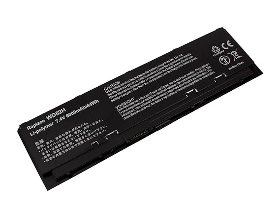 PowerSmart® 6000mAh 7,40V Li-Polymer Akku für Dell Latitude E7240, 451-BBFX, WD52H
