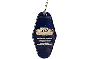 USCSS Nostromo Weyland Yutani Corp Pop Culture Inspired Key Tag Keychain