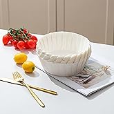 50pcs Disposable Basques Cake Paper Parchment Liners Cake Pan Liners Wrappers Oilproof Wrap Paper for Baking Cakes,Cheesecake,Oven, Air Fryer, 6 Inch