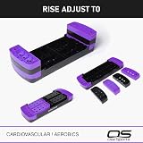 OZE SPORTS Aerobic Stepper Platform 2–5 Level Adjustable Purple 5 Steps view 7