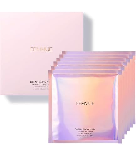 Amazon.com : [FEMMUE] DREAM GLOW MASK REVITALIZE RADIANCE 6ea 30g