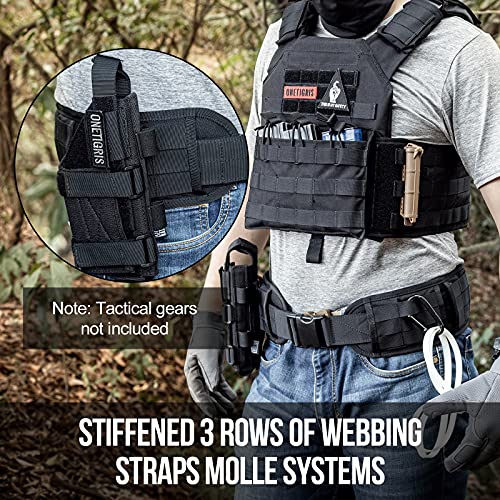 Tactical Battle Belt Quick Release MOLLE Belt Tactical
