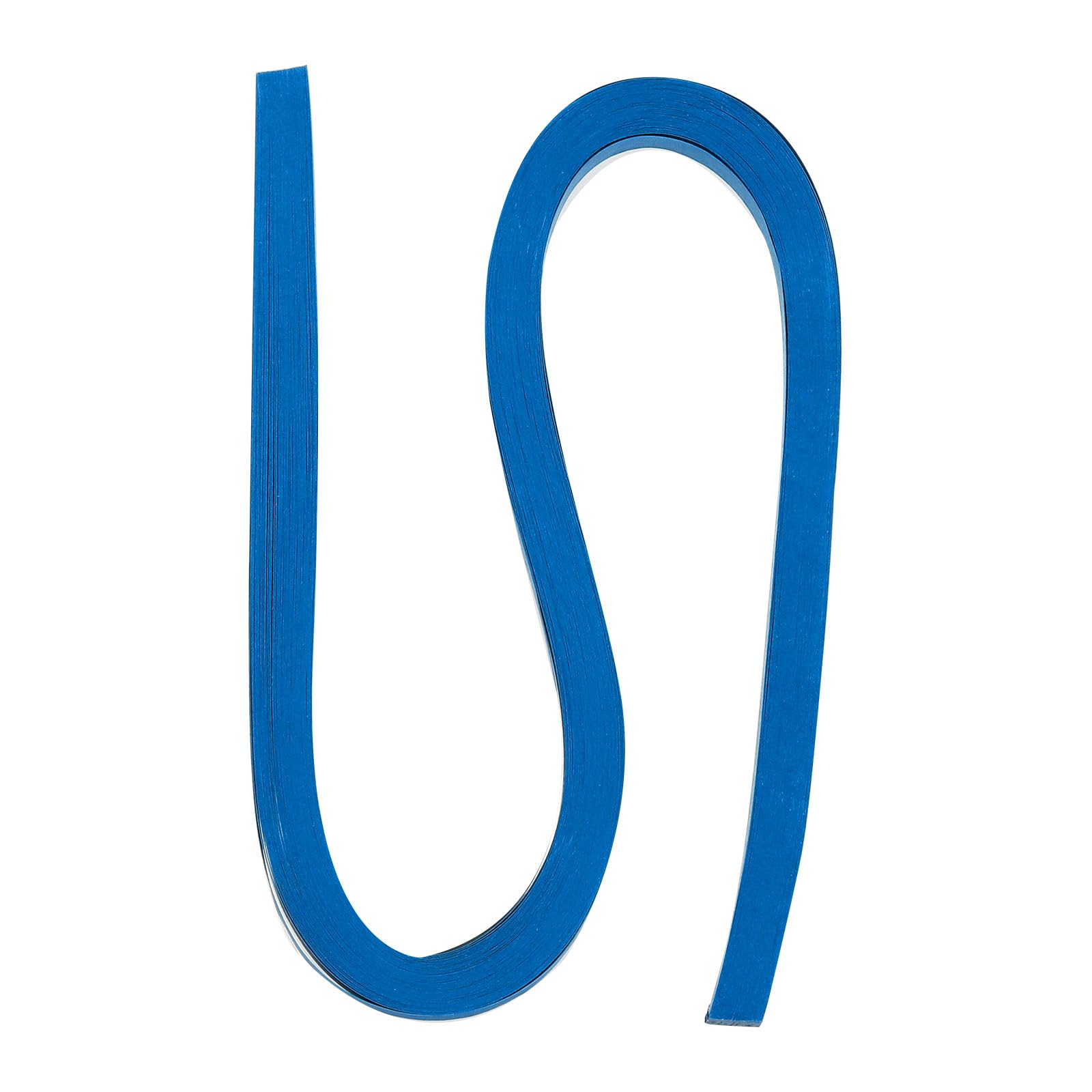 PATIKIL 60pcs Metallic Quilling Strips Paper 1cm x 54cm Origami Paper Quilling Kits for Adults Beginner Art DIY Craft Christmas, Blue