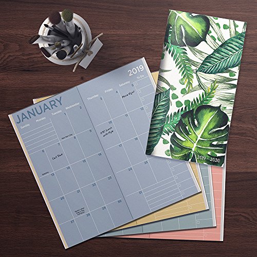 Time Factory Leaves 3.5" x 6.5" January 2019-December 2020 2-Year Pocket Planner (19-7220) - Thumbnail 5