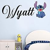 Stich Custom Name Series Nursery Wall Decal Vinyl Sticker for Home Decor. by Kraftmatics Design
