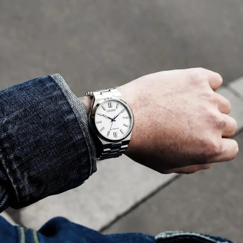 Citizen Herren Automatisch Analog Armbanduhr Tsuyosa 7