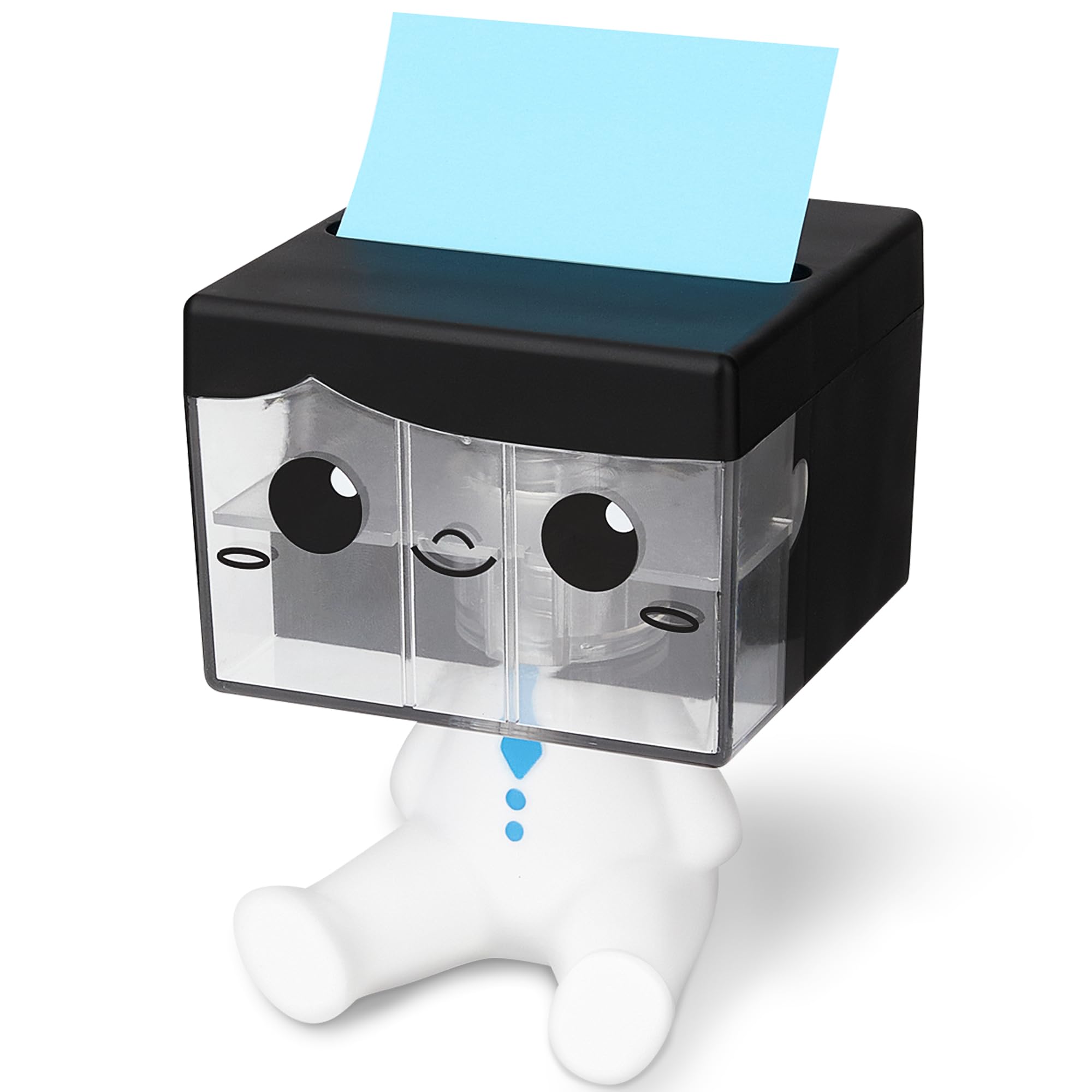 Dormercy Pop-up Notes Dispenser for Desk, Idea Boy Sticky Note Holder ...