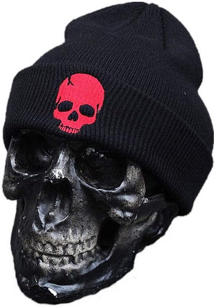 skull beanie hat