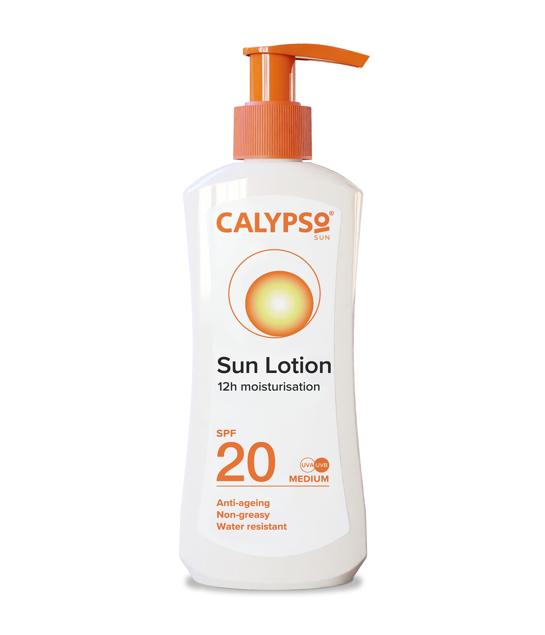 Calypso Press and Protect Sun Lotion, SPF20, 200ml