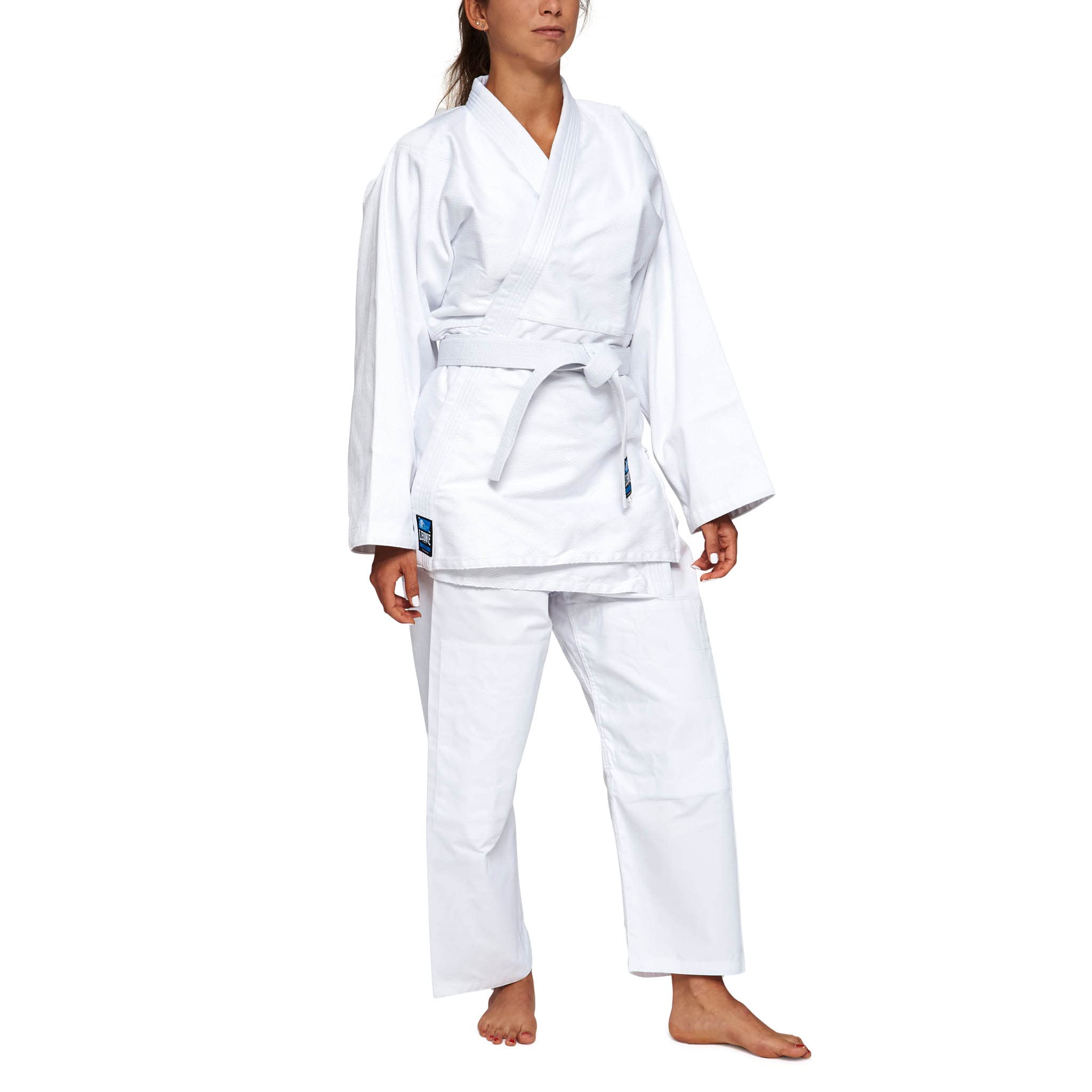 LEONE 1947, Karateji Training, Unisex, White, 140, AB400