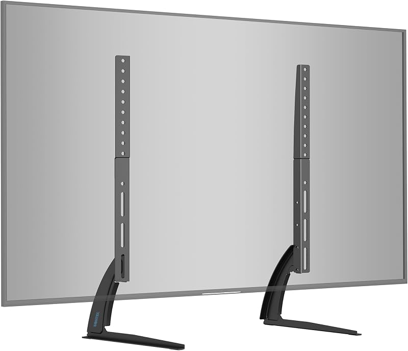 BONTEC Universal Table Desk Pedestal TV Stand 22-65" VESA 50x50-800x400mm