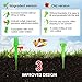 WeajaSlan Plant Self Watering Spikes System with Slow Release Control,Automatic Plant Irrigation System,Plant Watering Globes,Automatic Watering System for Potted Plants,Suitable for All Bottles