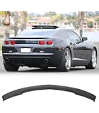 IKON MOTORSPORTS Trunk Spoiler For 2010-2013 Chevy Camaro - Factory Style ABS Lip Wing