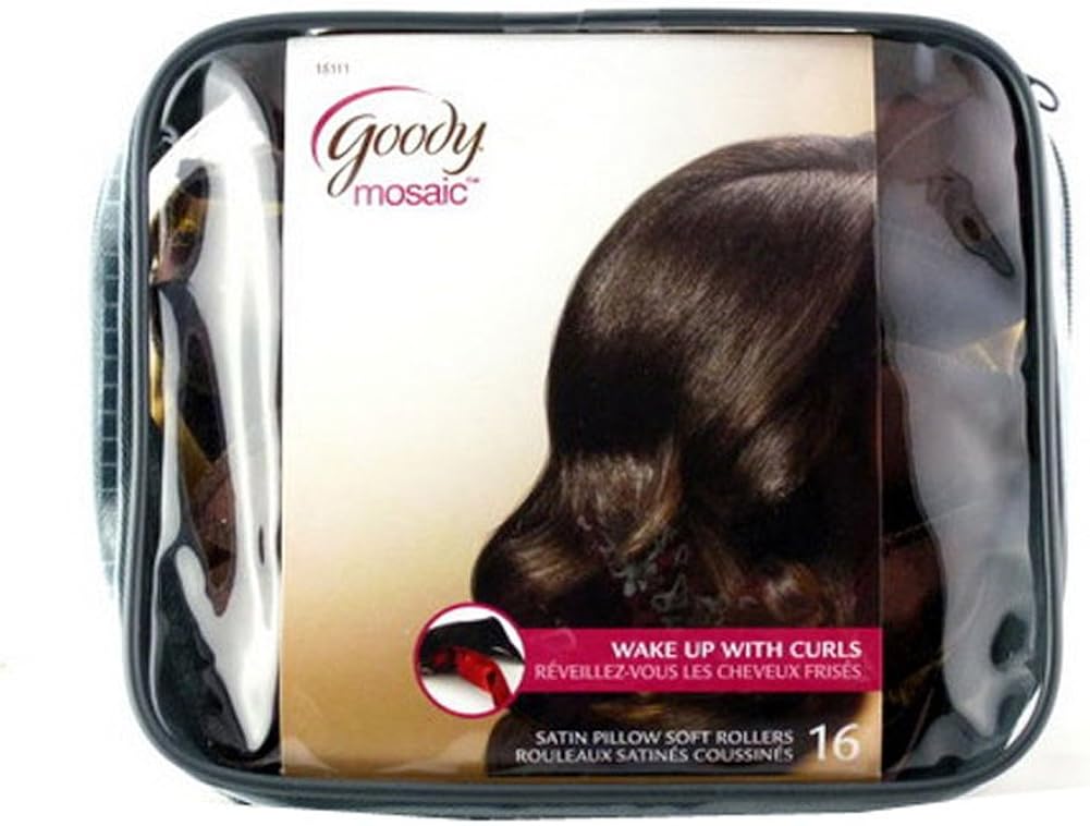 Amazon Com Goody Satin Pillow Soft Rollers Set Of Satin Pillow