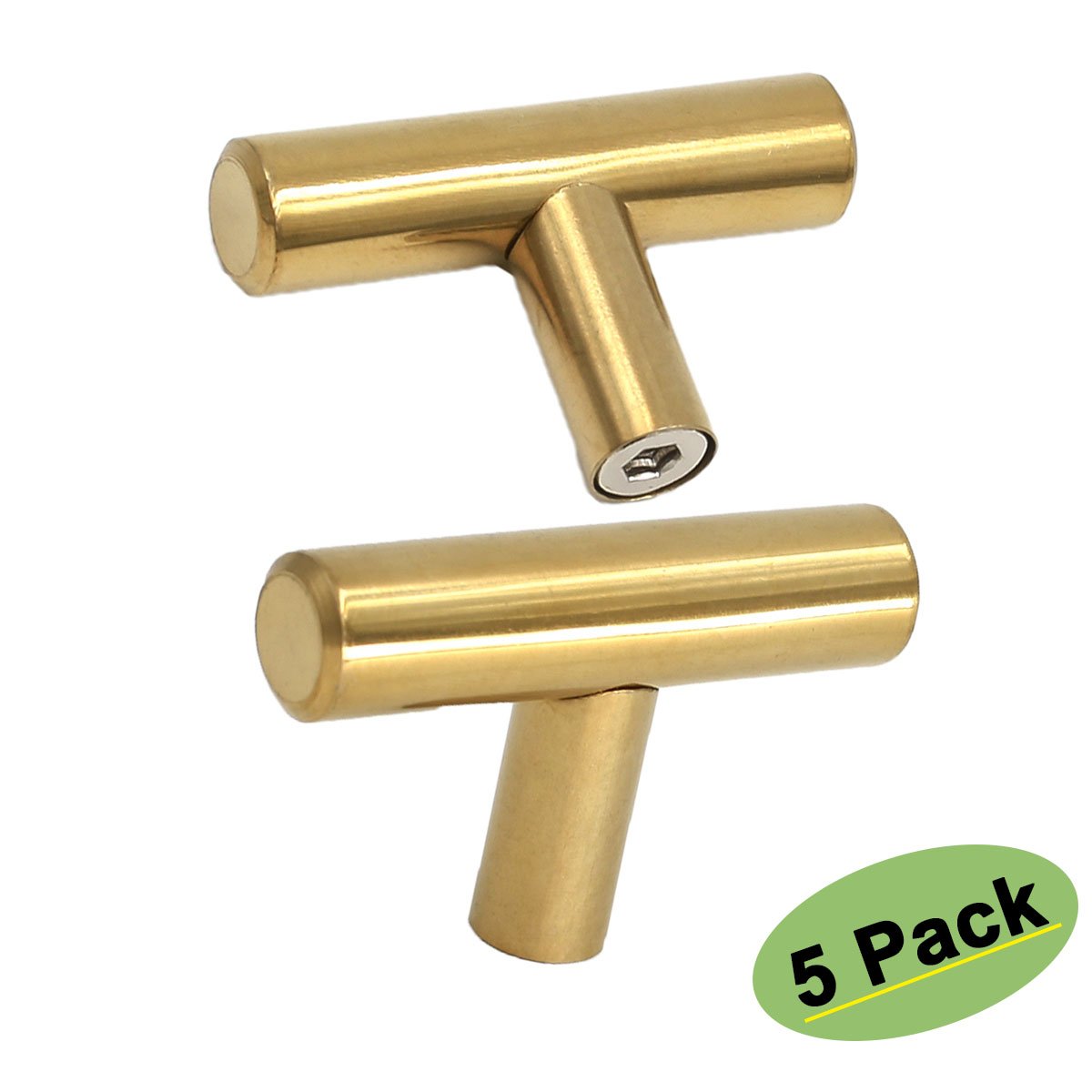 Best Cabinet Knobs T Bar Gold