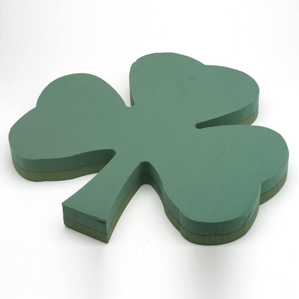 DESIGNER SHAPES *SHAMROCK* Oasis Foam Floral Memorial Tribute