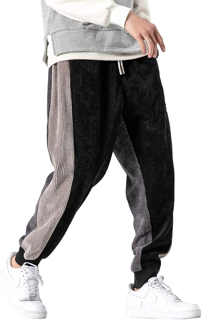Mens patchwork joggers Clearance