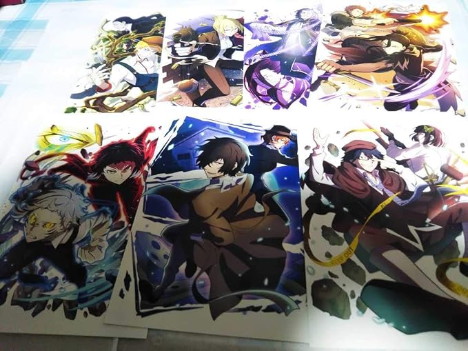Amazon 文豪ストレイドッグス 迷ヰ犬怪奇譚 アニメイト フェア 特典 ポストカード 7種セット コンプリート 文スト コンプ アニメ 萌えグッズ 通販