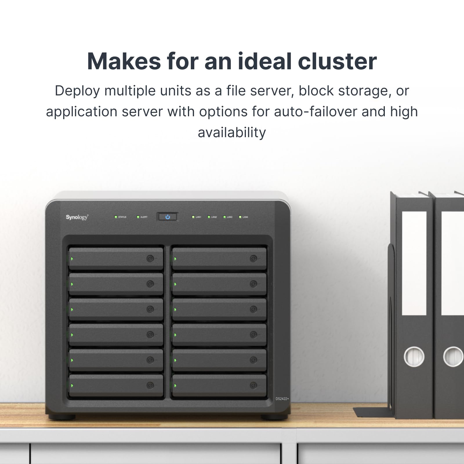 Synology DiskStation 12 Bay DS2422+ Quad Core CPU with 4GB Memory (Diskless)