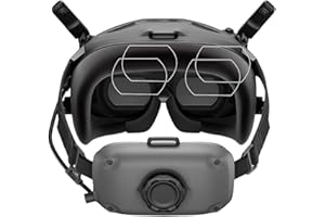 WUNIAK Lens Protective Film for DJI Goggles N3, HD Tempered Glass Lens Protector, Ultra-Clear Anti-Scratch 9H Hardness, Easy 