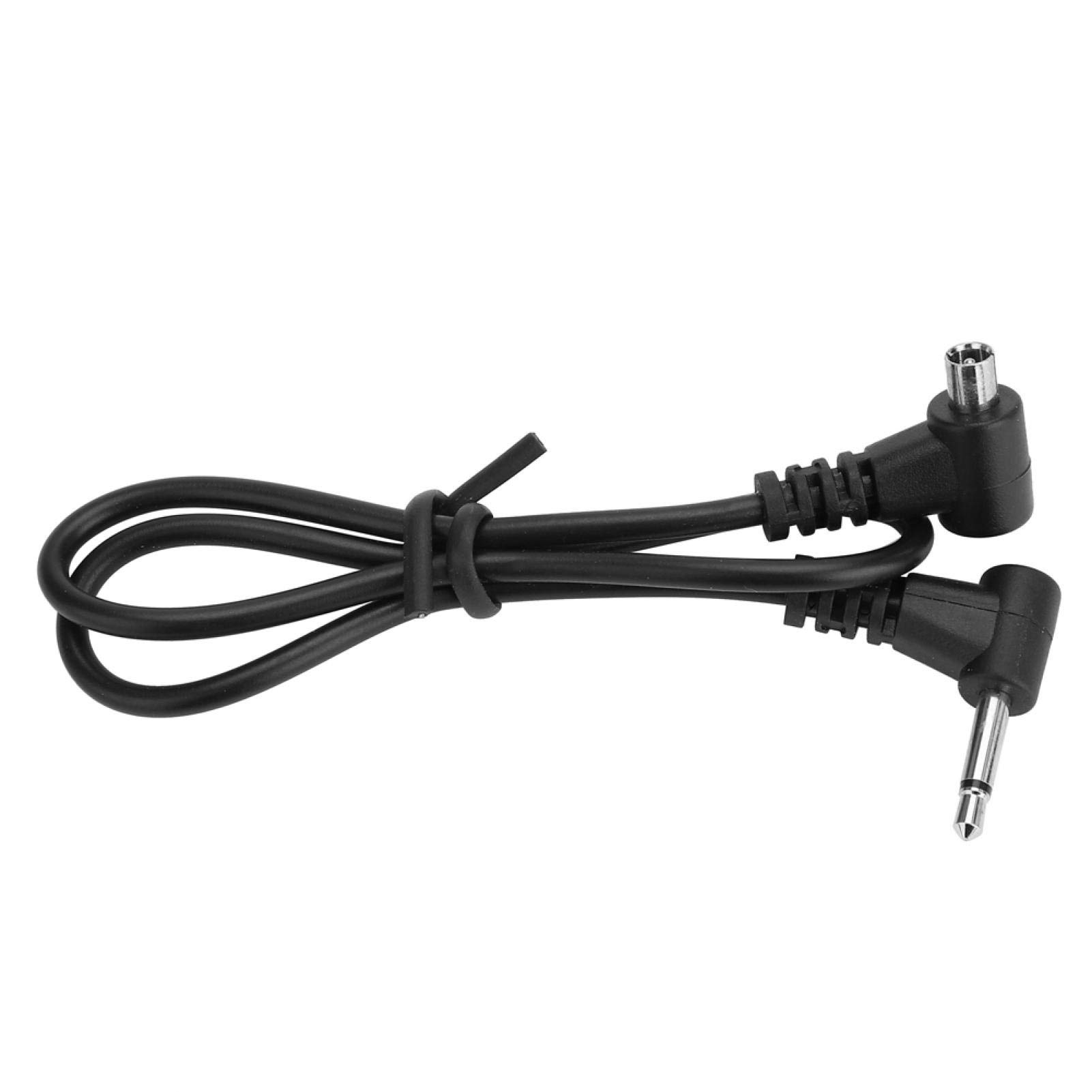 Tonysa 2.5mm Plug to Male Flash PC Sync Cord 12-inch/30cm Professional Flash PC Sync Cord for Connect Camera PC Port and Off-machine Flash