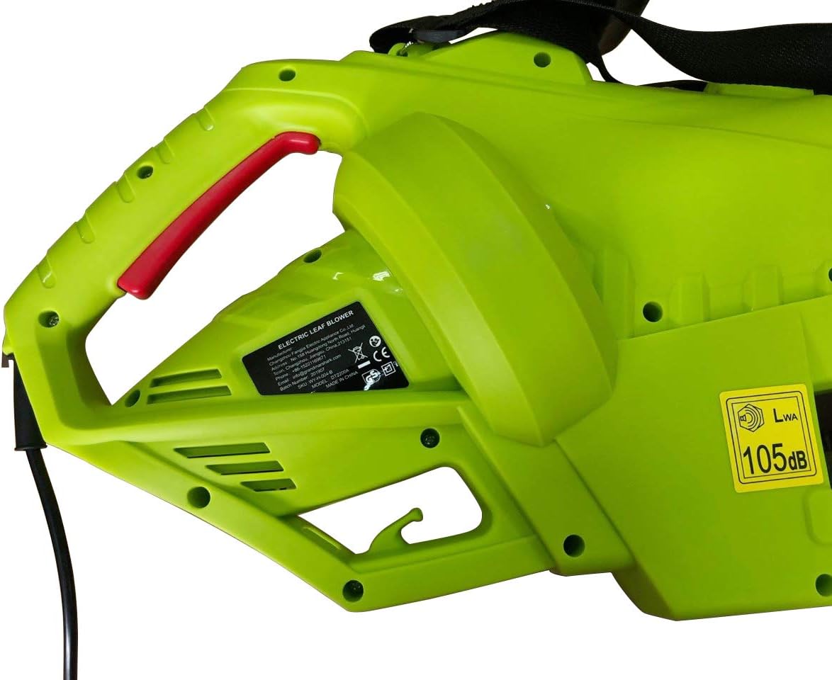 GRANDMA SHARK 3000W 3 in 1 Leaf Blower, Garden Leaves Vacuum Cleaner - Image 3