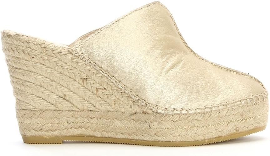 wedge mules closed toe