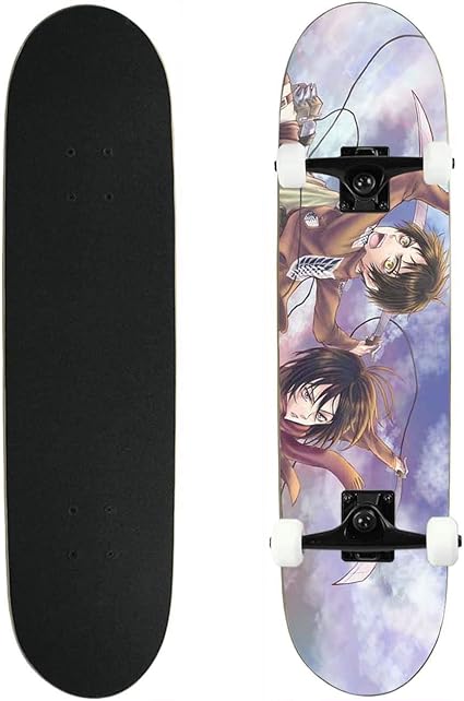 Amazon Co Jp 子供のためのスケートボード 17 23 28 31 初心者スケートボードダブルキック完全スケートボードジャパンアニメ キャラクターパターン2021 色 28 Inches ホーム キッチン