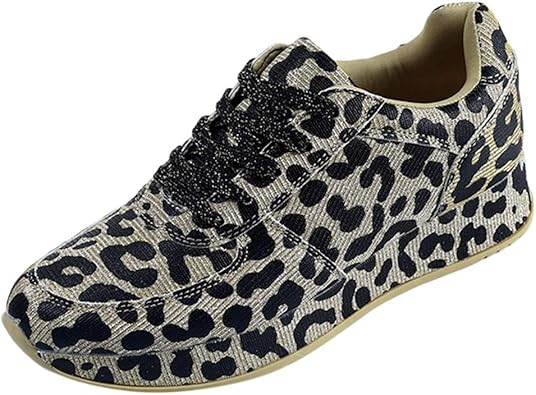 womens trainers with leopard print
